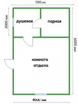 Дом баня с мансардой из бревна проекты