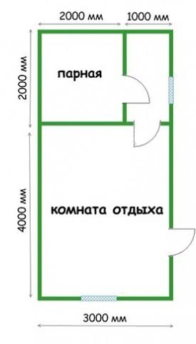 Дом баня с мансардой из бревна проекты