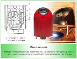 Какие камни лучше использовать для бани