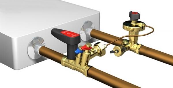 Балансировочный вентиль для настройки системы отопления