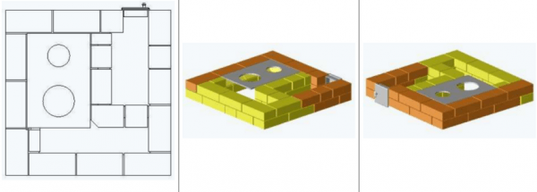 Как сложить печь из кирпича своими руками
