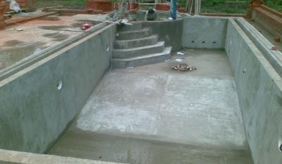 Как построить бетонный бассейн своими руками
