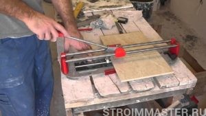 Как резать плитку качественно своими руками