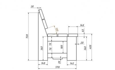 Садовая скамейка своими руками: используем чертежи для изготовления скамейки из дерева