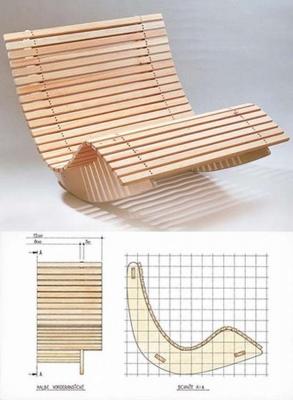 Кресло-качалка своими руками из фанеры — чертежи и пошаговые инструкции