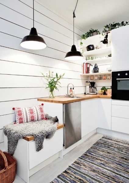 Дизайн маленькой кухни – варианты планировки и оформления