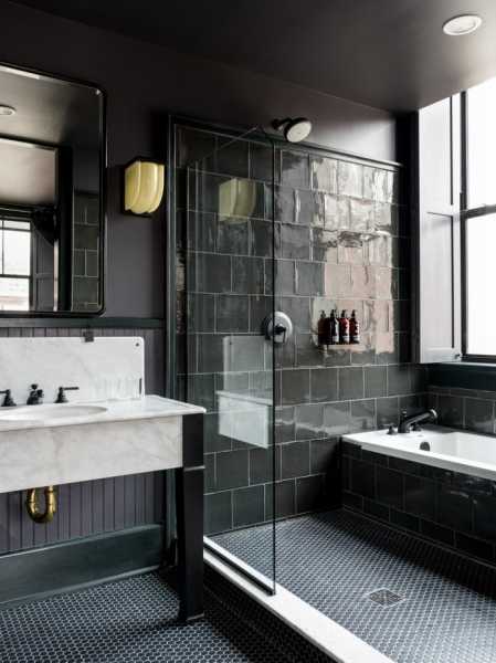 Черная ванная комната: фото и дизайн-секреты оформления