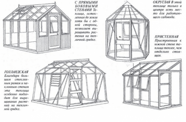 Стеклянная теплица своими руками: как сделать, чертежи, фото