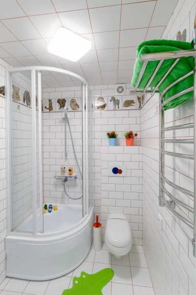 Как оформить дизайн ванной комнаты 3 кв м?