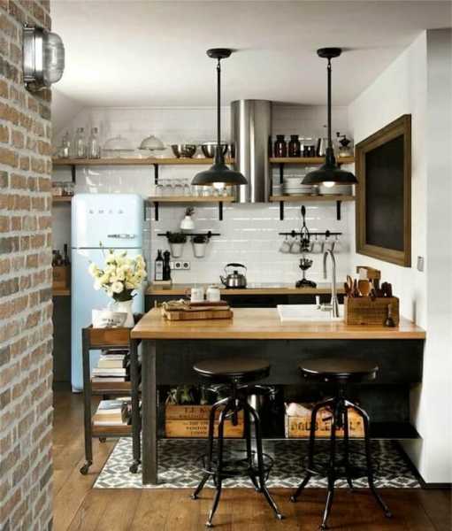 Кухня в стиле лофт – как создать открытое пространство?