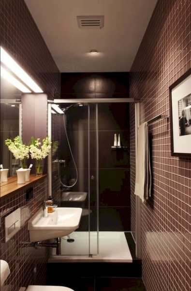 Как создать гармоничный дизайн узкой ванной комнаты?