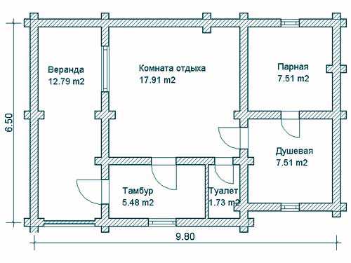 Строительство деревянной бани своими руками: этапы нелегкой работы