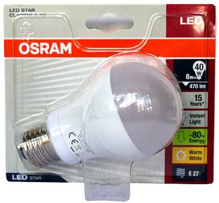 Светодиодные лампы Osram: отзывы, преимущества и недостатки, сравнение с другими производителями