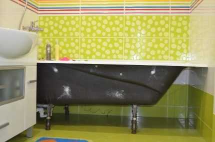 Как сделать экран под ванну из плитки: способы самостоятельного обустройства