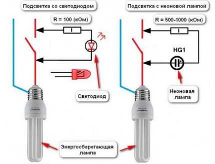 Как подключить светодиодный выключатель: правила подключения выключателя с подсветкой