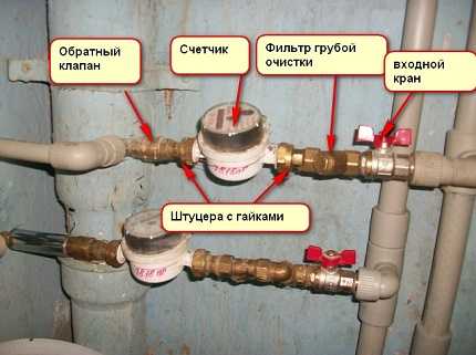 Порядок и правила установки счетчиков воды: правила монтажа и опломбировки