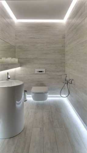 Свет в ванной: как правильно распределить источники света. Освещение в ванной комнате: совмещаем безопасность и эстетику