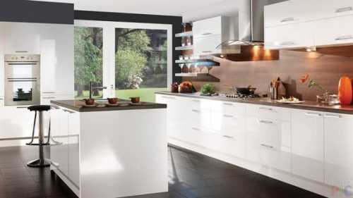 Кухня в белом стиле. Белая кухня в интерьере — фото идей