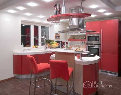 Кухня в стиле Хай-Тек: фото популярных идей дизайна. Примеры идеального сочетания кухонного интерьера в стиле Hi-Tech. Дизайн кухни в стиле хай-тек: 50 лучших фото интерьеров.