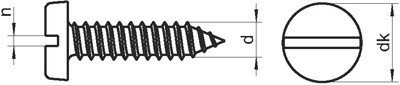Таблицы соответствия диаметра крепежа и размера отвертки (биты)