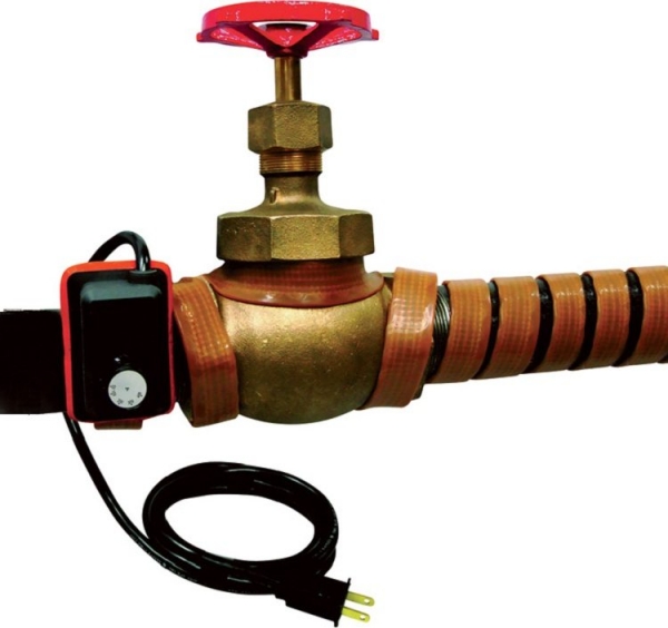 Способы подключения саморегулирующего греющего кабеля для водопровода