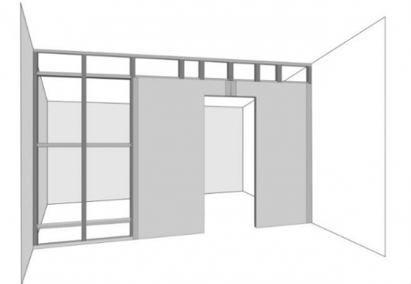 Как сделать дверь из гипсокартона своими руками