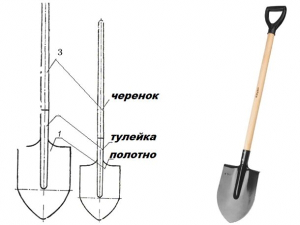 Лопаты: виды, применение, советы по выбору