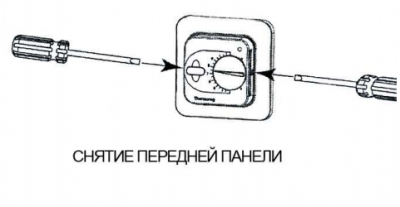 Установка терморегулятора теплого пола